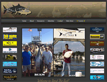 Tablet Screenshot of btrfishing.com